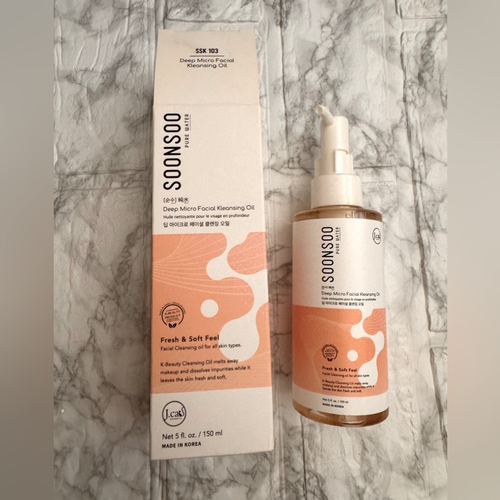 Cleansing face oil Soonsoo microfacial kleansing oil